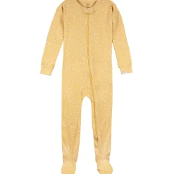 2-Pack Baby & Toddler Neutral Safari Snug Fit Footed Pajamas