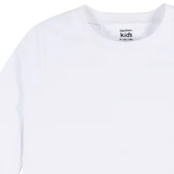 5-Pack Baby & Toddler White Long Sleeve Tees