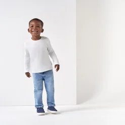 5-Pack Baby & Toddler White Long Sleeve Tees