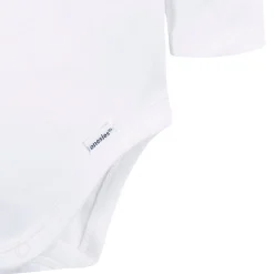 5-Pack Baby White Premium Long Sleeve Onesies® Bodysuits