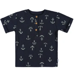 3-Pack Infant and Toddler Boys Anchor Henley T-Shirts