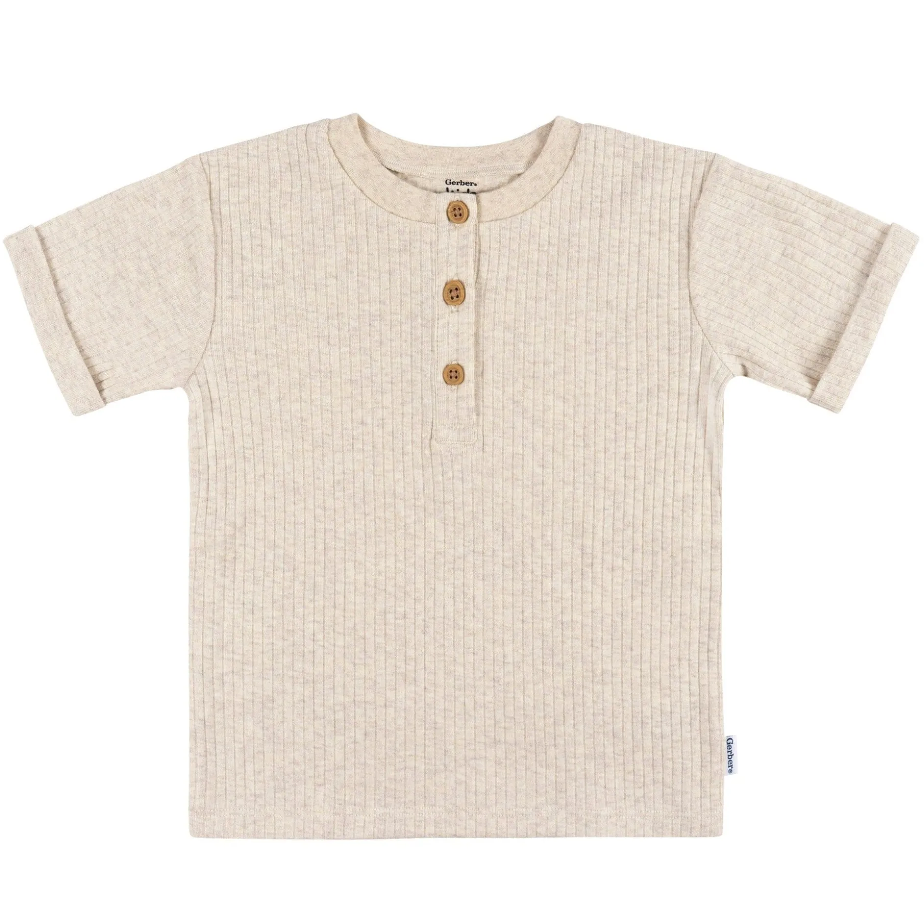 3-Pack Infant and Toddler Boys Sun & Sea Henley T-Shirts