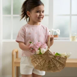 3-Pack Infant and Toddler Girls Flower T-Shirts