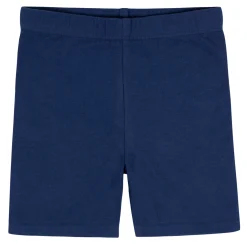 2-Pack Infant Girls Blue Pull-On Bike Shorts