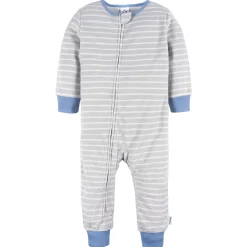 3-Pack Infant & Toddler Boys Dogs & Dinos Footless Fleece Pajamas