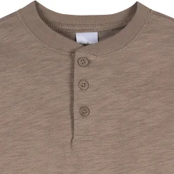 3-Pack Infant & Toddler Boys Green, Brown, & Oatmeal Long Sleeve Shirts