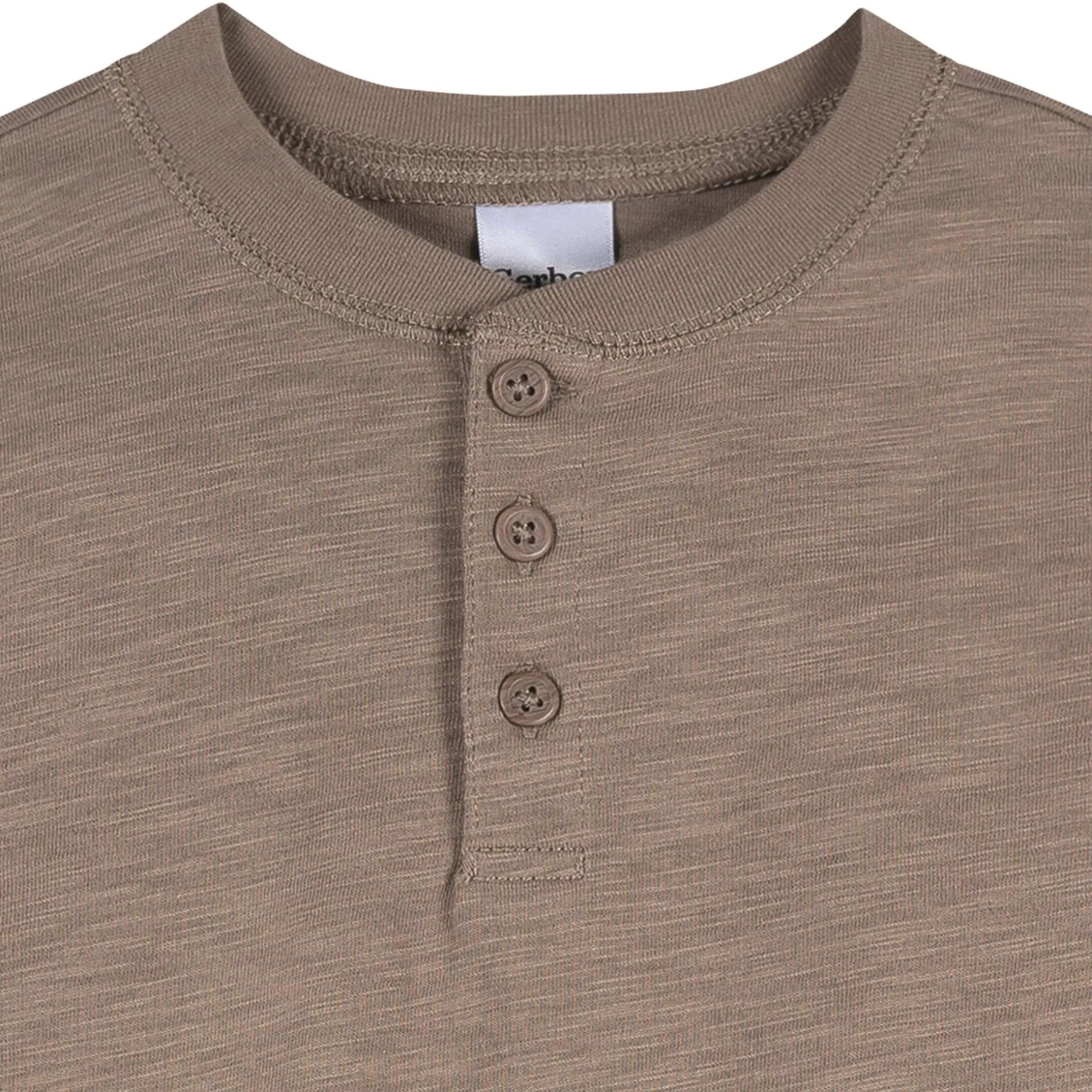 3-Pack Infant & Toddler Boys Green, Brown, & Oatmeal Long Sleeve Shirts