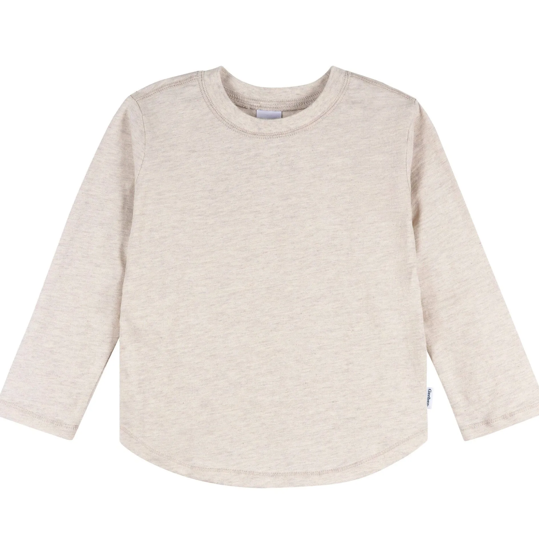 3-Pack Infant & Toddler Boys Green, Brown, & Oatmeal Long Sleeve Shirts