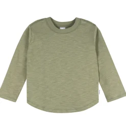 3-Pack Infant & Toddler Boys Green, Brown, & Navy Long Sleeve Shirts