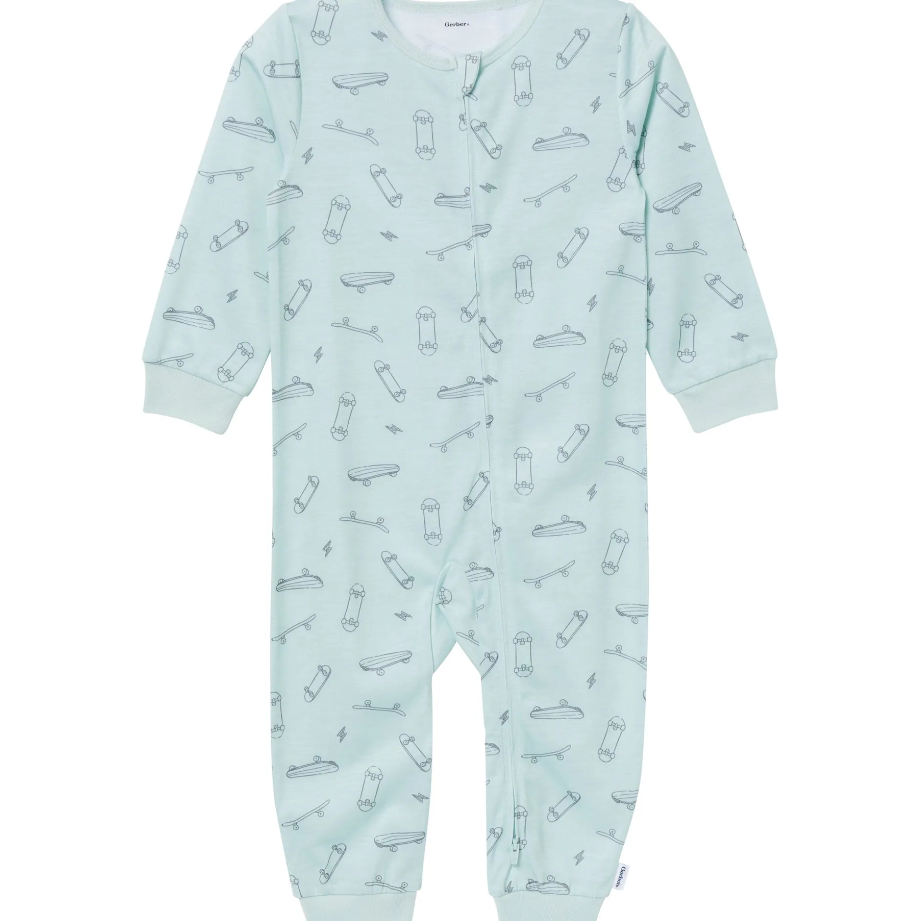 3-Pack Infant & Toddler Boys Skate Footless Pajamas