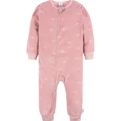 3-Pack Infant & Toddler Girls Multi Floral Footless Fleece Pajamas