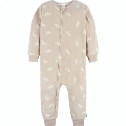 3-Pack Infant & Toddler Girls Pink Deer Footless Fleece Pajamas