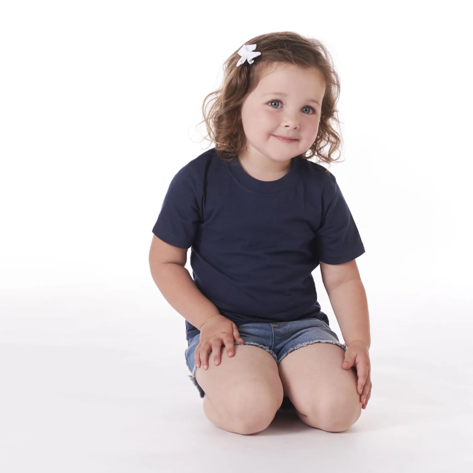 5-Pack Infant & Toddler Navy Premium Short Sleeve Tees