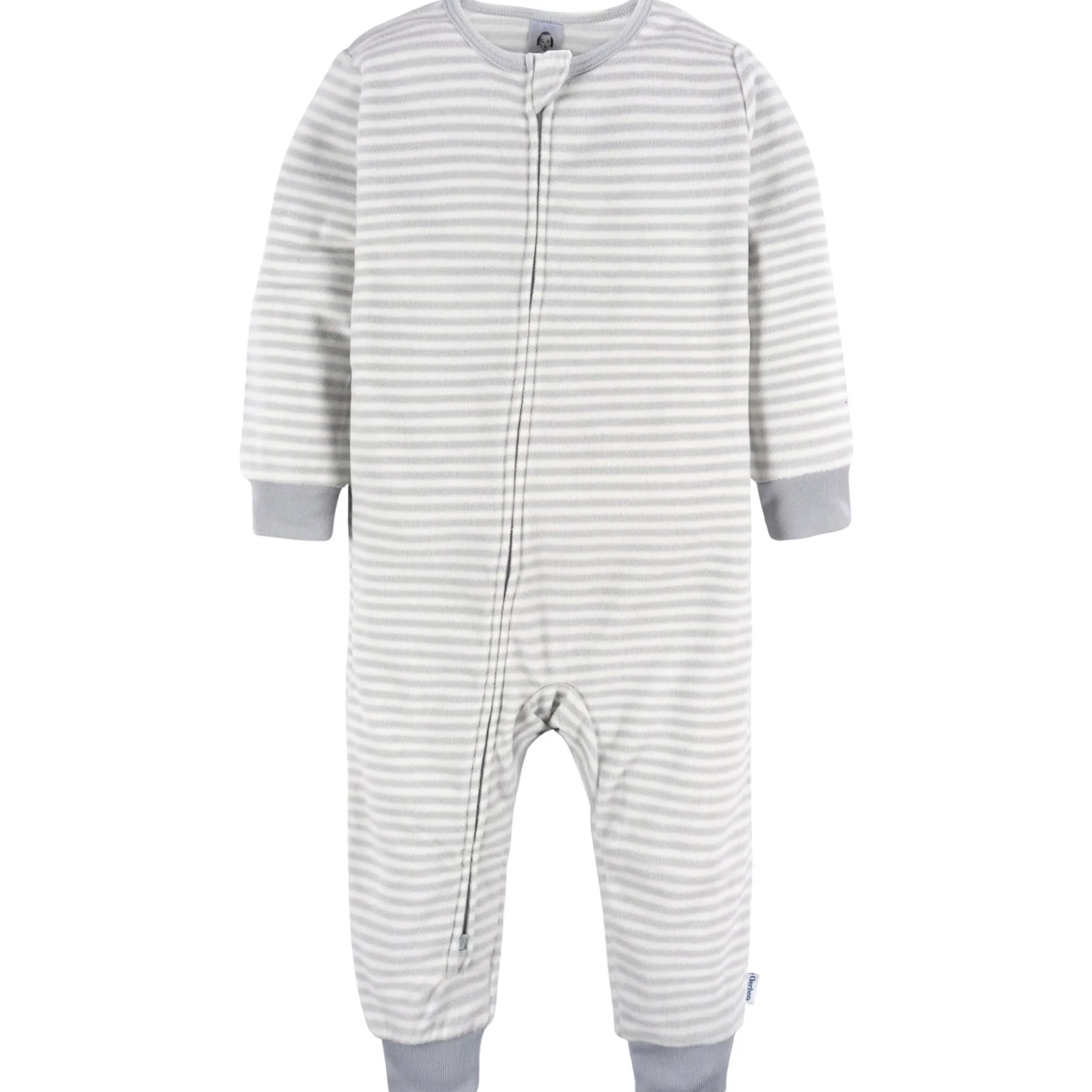 3-Pack Infant & Toddler Neutral Cactus Footless Fleece Pajamas