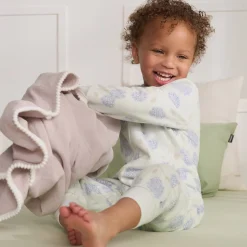 3-Pack Infant & Toddler Neutral Cactus Footless Fleece Pajamas