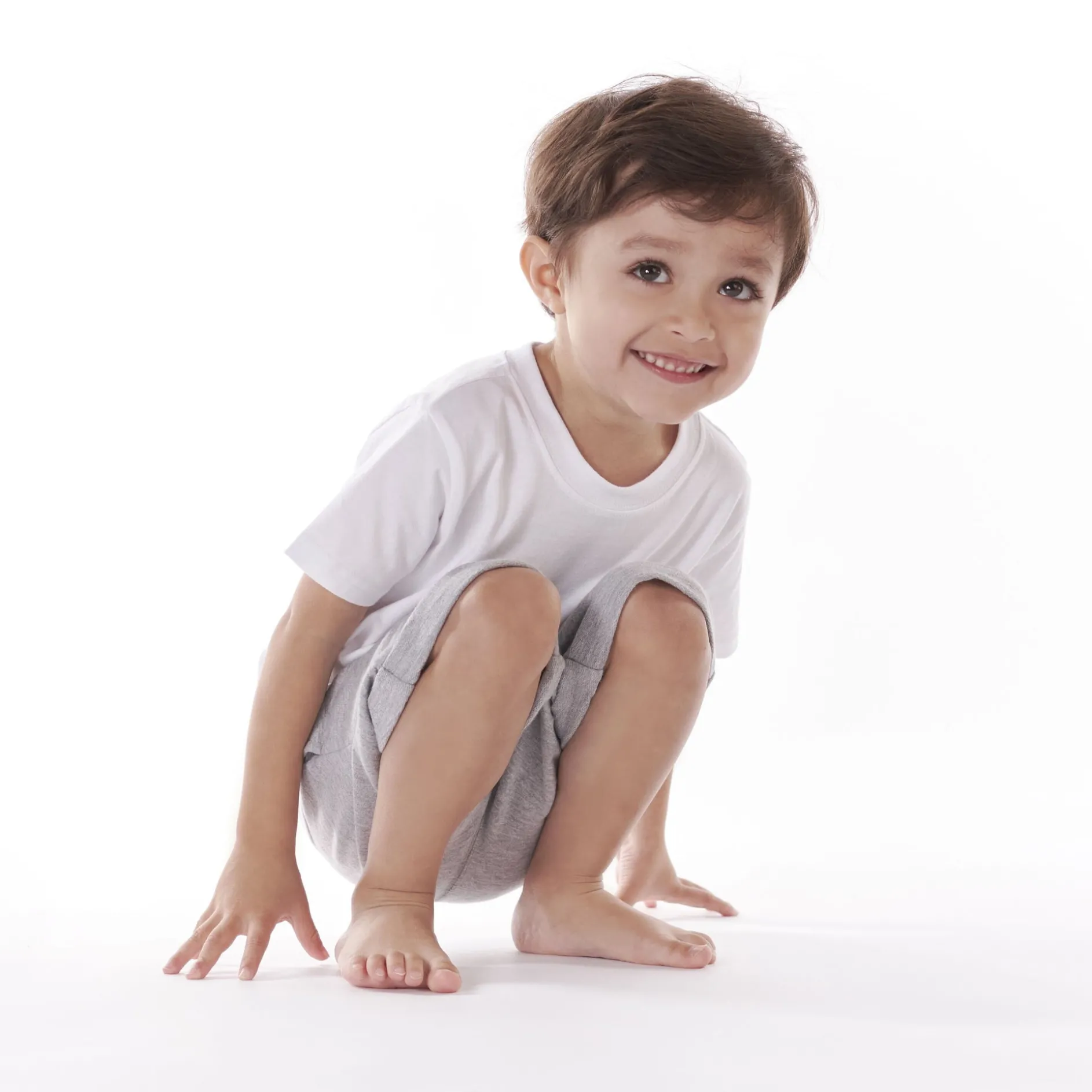 5-Pack Infant & Toddler White Premium Short Sleeve Tees