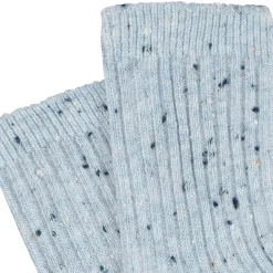 2-Pack Toddler Boys Blue & Green Ribbed Socks