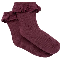 3-Pack Toddler Girls Pink Lace Socks