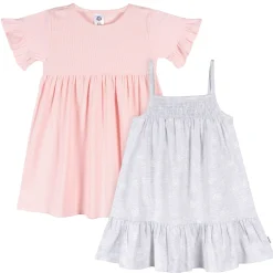 2-Pack Toddler Girls Seaside Dresses