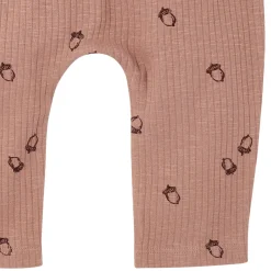 4-Piece Baby Boys Acorns Henley Tops and Pants Set