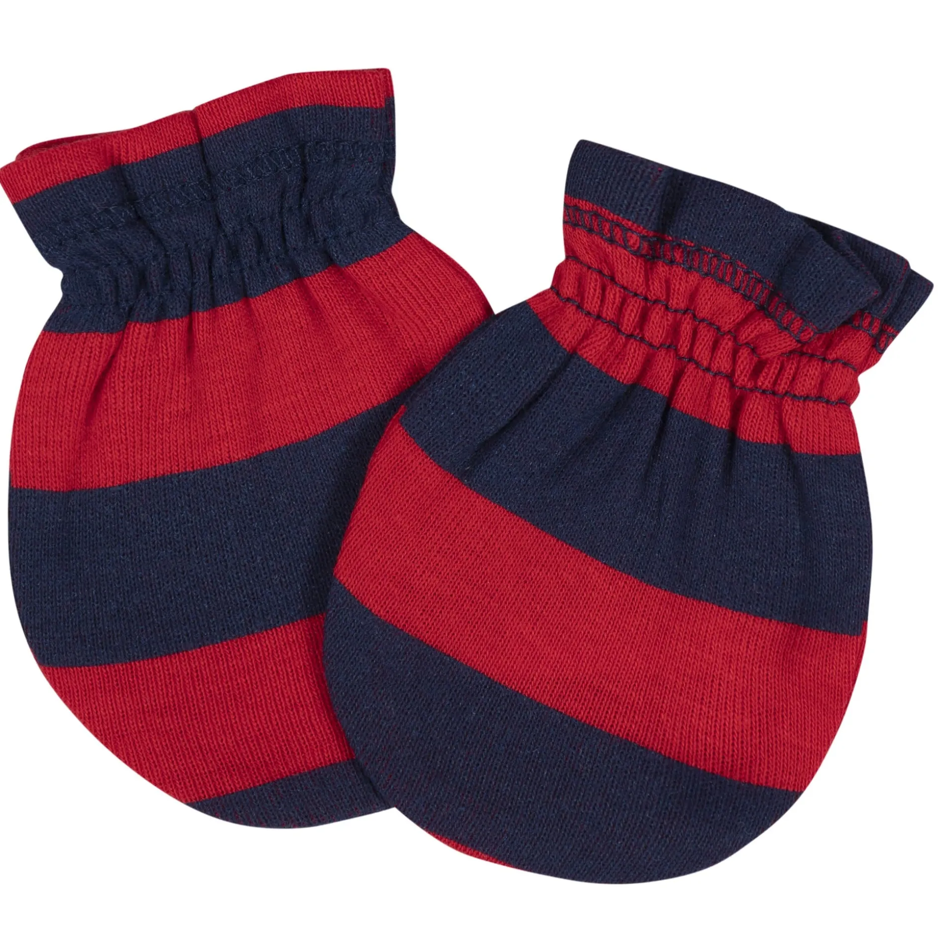 8-Piece Baby Boys All Star No Scratch Mittens & Caps Set