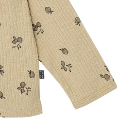 4-Piece Baby Boys Apples Henley Tops and Pants Set