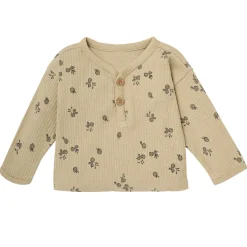 4-Piece Baby Boys Apples Henley Tops and Pants Set