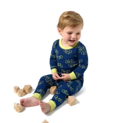 4-Piece Baby Boys Apples Pajamas Sets
