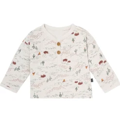 4-Piece Baby Boys Buffalo Desert Henley Tops and Pants Set