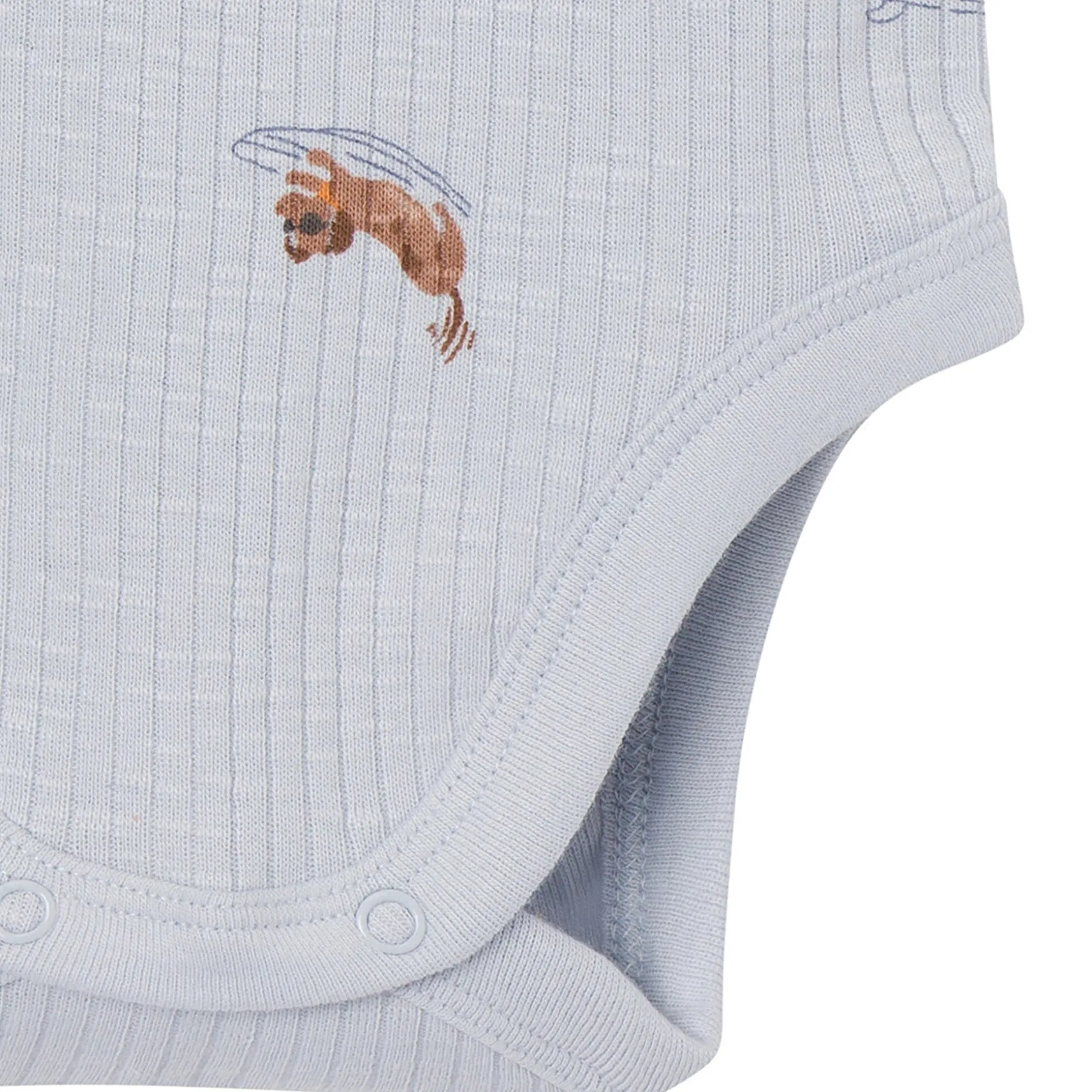 4-Piece Baby Boys Dachshund Surf Short Sleeve Bodysuits and Shorts Set