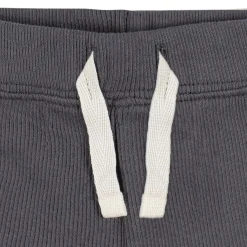 2-Piece Baby Boys Dark Grey Bodysuit and Shorts Set