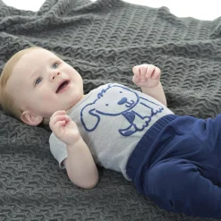 6-Piece Baby Boys Dog Onesies® Brand Bodysuits & Pants Set