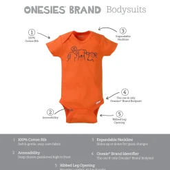 6-Piece Baby Boys Dog Onesies® Brand Bodysuits & Pants Set