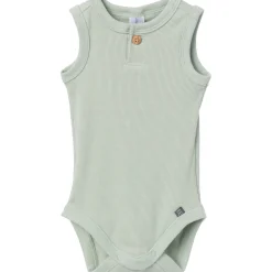 4-Piece Baby Boys Green & Navy Bodysuits and Shorts Set