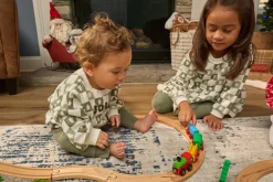2-Piece Baby Boys Green Trees Sweatshirt and Pant Set