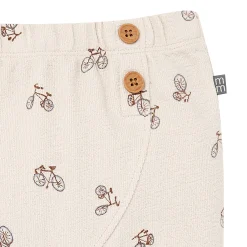 2-Piece Baby Boys Grey Bicycle Raglan Top and Pant Set