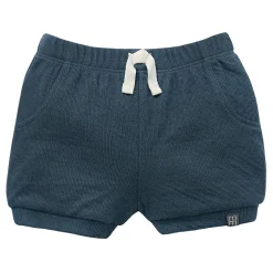 2-Piece Baby Boys Hooded Short Sleeve Top & Cuffed Shorts Set