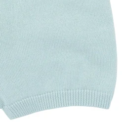 2-Piece Baby Boys Light Sky Johnny Collar Sweater Knit Set