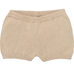 2-Piece Baby Boys Light Tan Johnny Collar Sweater Knit Set