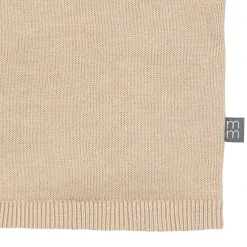 2-Piece Baby Boys Light Tan Johnny Collar Sweater Knit Set
