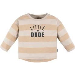 2-Piece Baby Boys Little Dude Top & Joggers Set