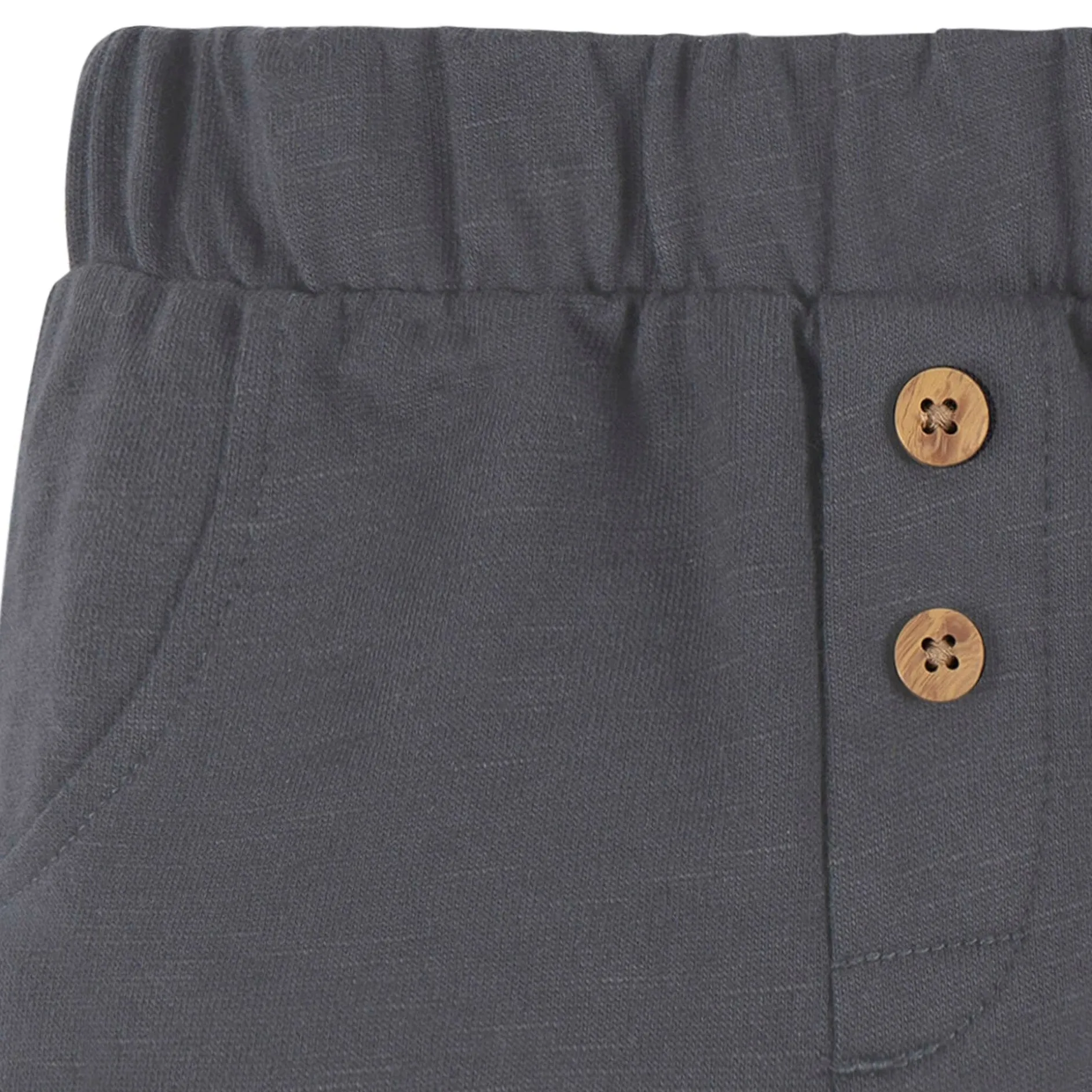 2-Piece Baby Boys Little Dude Top & Joggers Set