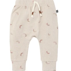 2-Piece Baby Boys Oatmeal Moon Hacci Top and Pants Set