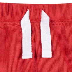 2-Piece Baby Boys Red Bodysuit & Shorts Set