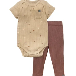 2-Piece Baby Boys Sailboat Short Sleeve Bodysuit & Pants Set