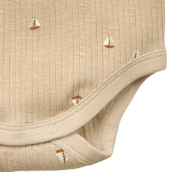 2-Piece Baby Boys Sailboat Short Sleeve Bodysuit & Pants Set