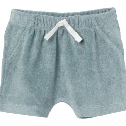 2-Piece Baby Boys Teal Shirt and Shorts Set