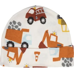 8-Piece Baby Boys Transportation Zone No Scratch Mittens & Caps Set