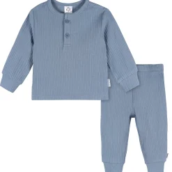 2-Piece Baby Boys Troposphere Blue Top and Active Pant Set