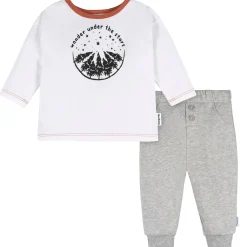 2-Piece Baby Boys Under the Stars Long Sleeve Top & Jogger Set